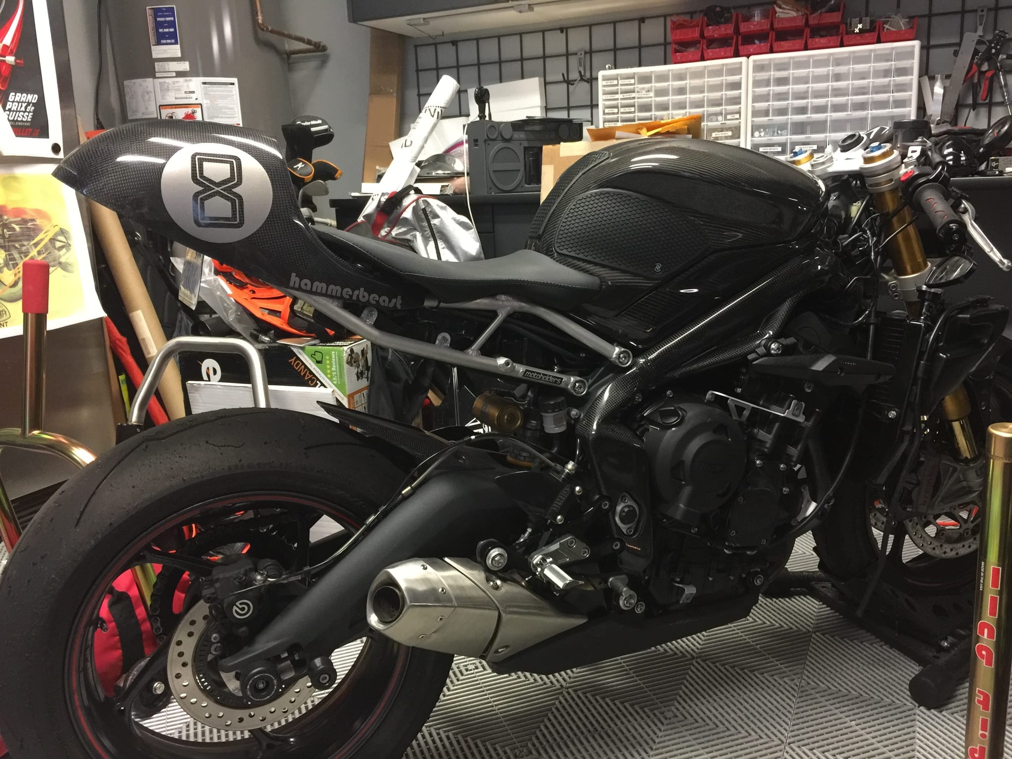 Triumph 675R Cafe Racer photo 95