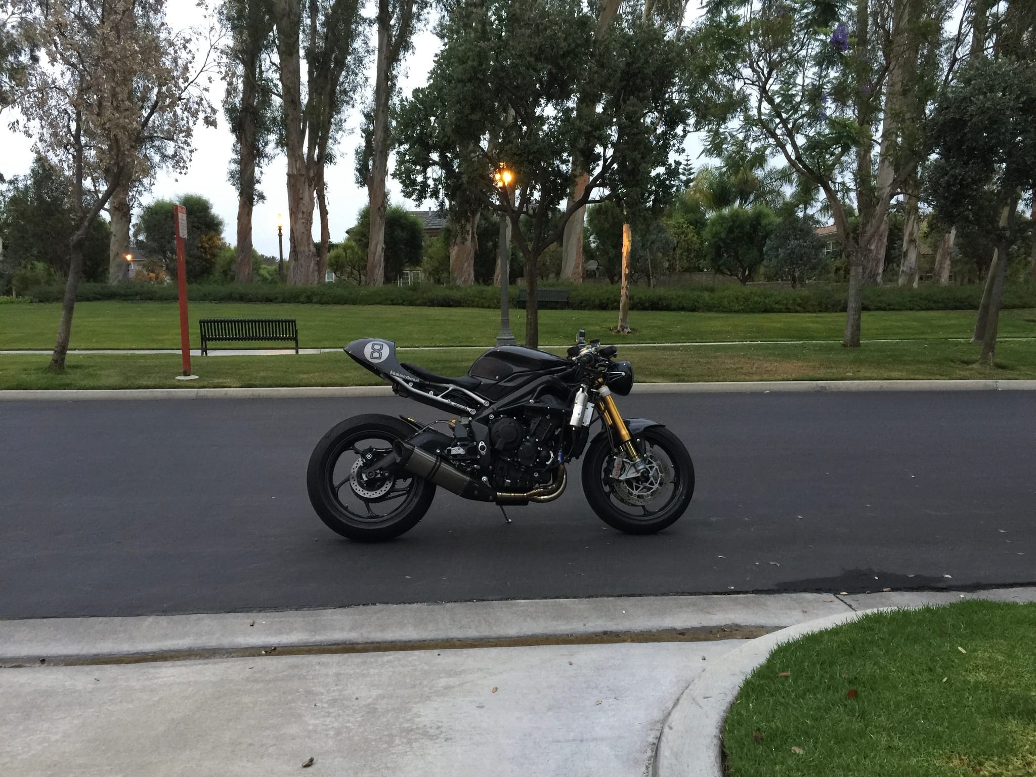 Triumph 675R Cafe Racer photo 117