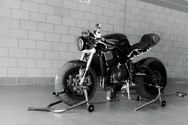 Triumph 675R Cafe Racer